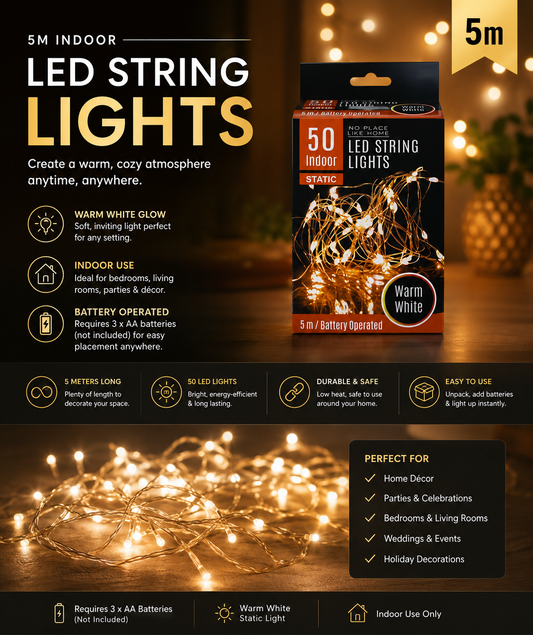 LED String Lights 5M